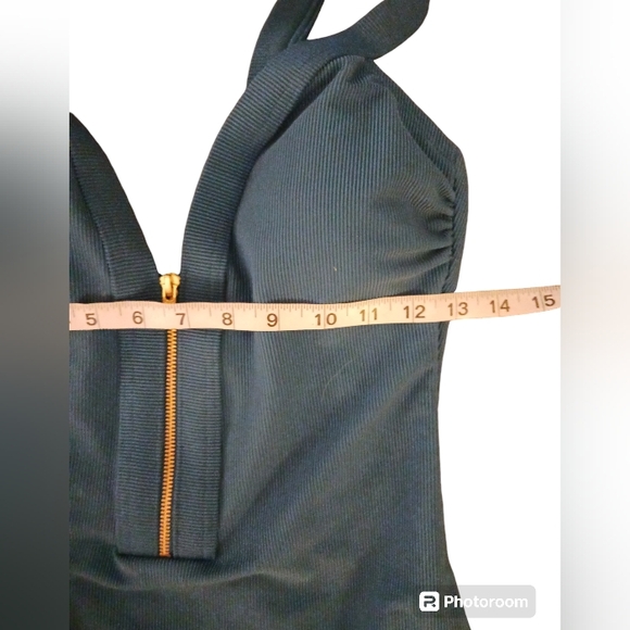 KONA SOL one piece swimsuit. Womens. Size Medium. Color Blue. - Picture 4 of 8